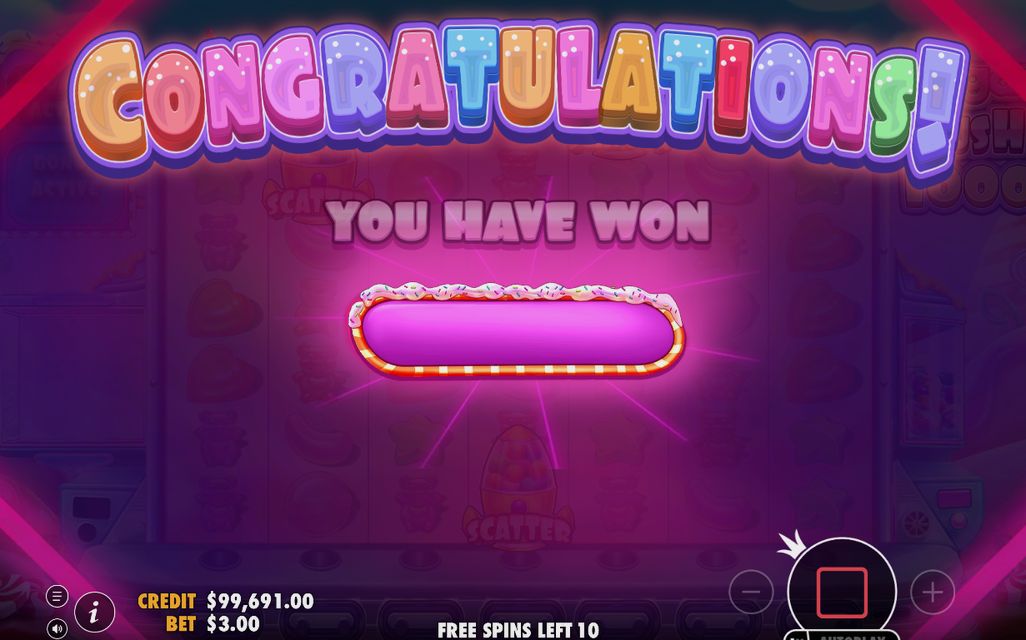 Free Spins round with special reels in play