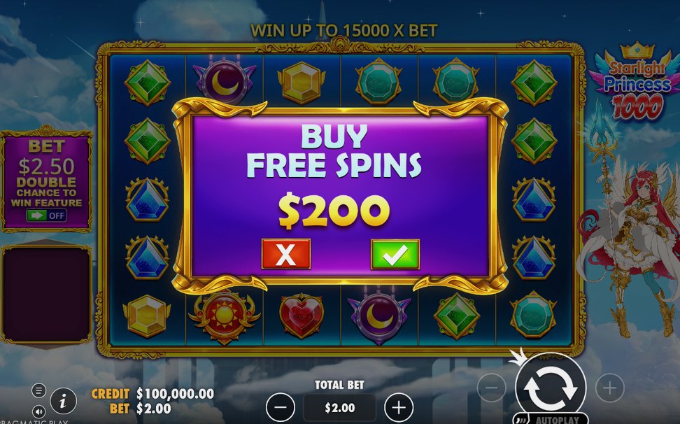 Bonus screen with the Total Multiplier in play