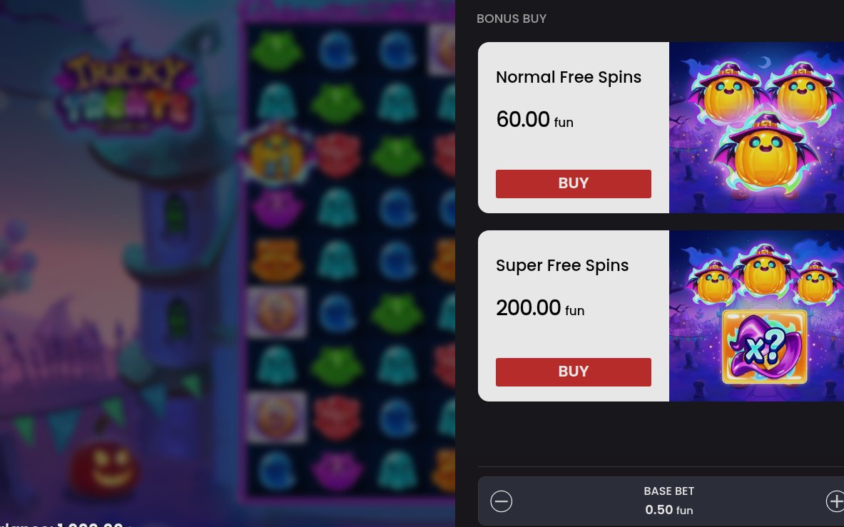 Bonus screen with Sticky Wild Symbols carried over